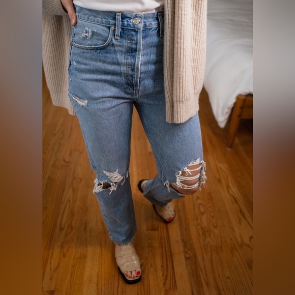 AGOLDE Ripped Jeans 25 - Picture 3 of 10